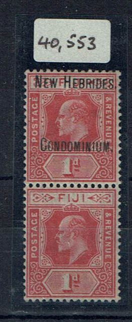 Image of New Hebrides/Vanuatu-English Issues SG 2a MM British Commonwealth Stamp